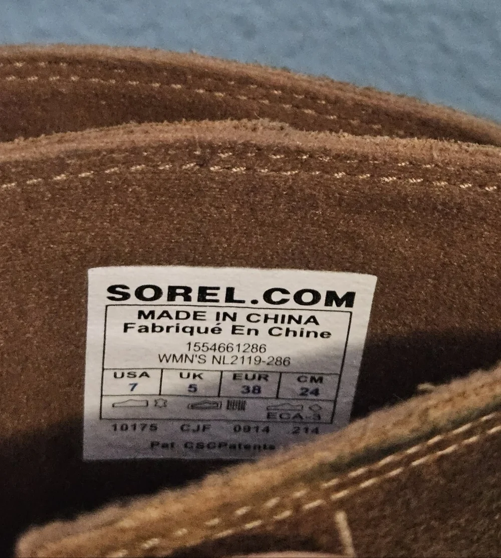 Sorel Toronto Suede Wedge Waterproof Tall Boot Elk